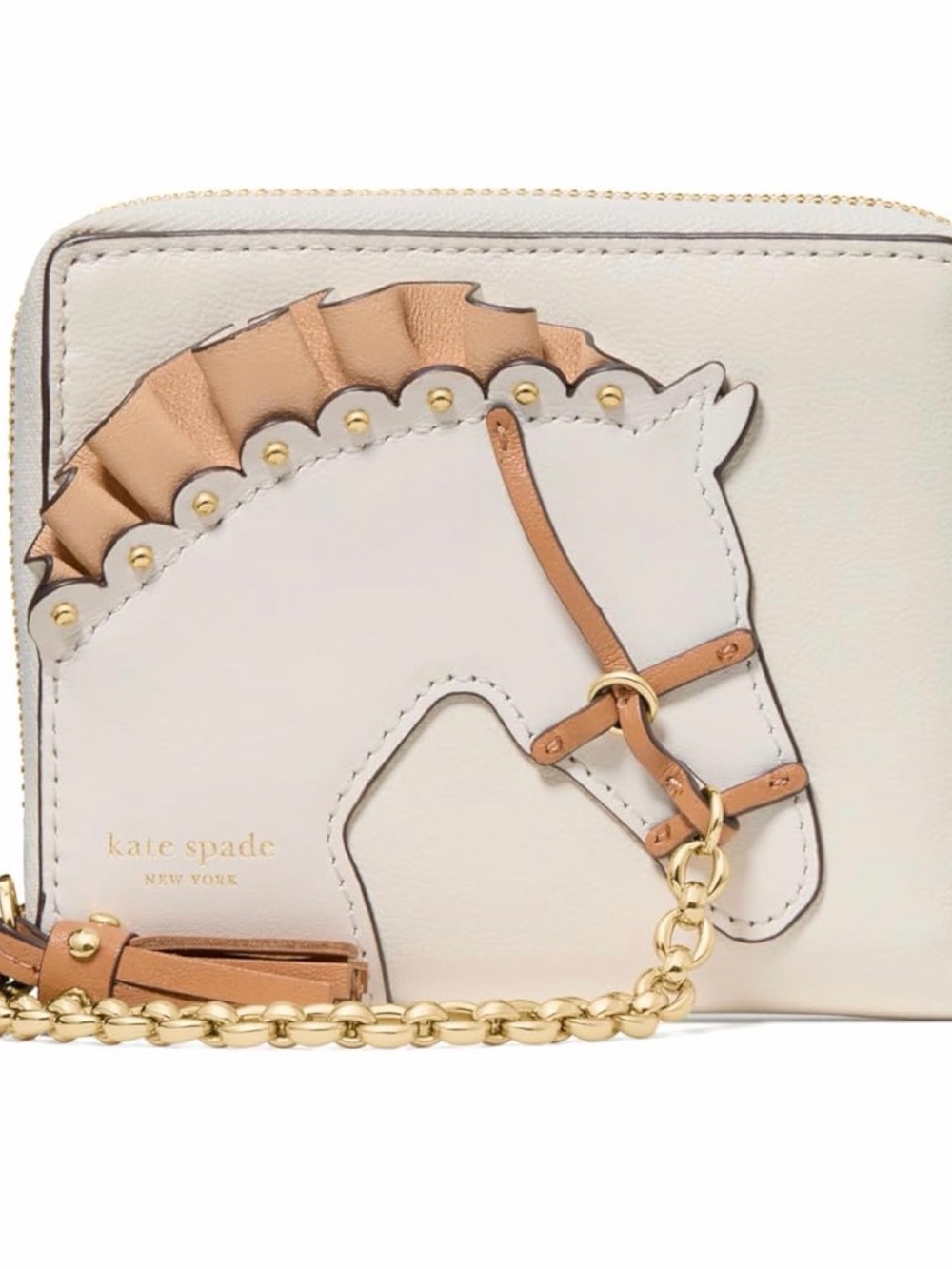 Kate Spade Saddle Up Compact Wallet - NWT